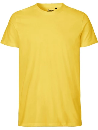 Neutral O 61001 Pánské tričko z bio bavlny 77.6101 yellow Neutral O 61001 Pánské tričko z bio bavlny 77.6101 yellow