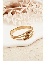 Dámský náramek ze nerezové oceli zlatý Dámský náramek ze nerezové oceli zlatý