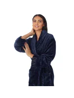 Dámský župan YI2022688F 400 tm. modrý - DKNY Dámský župan YI2022688F 400 tm. modrý - DKNY