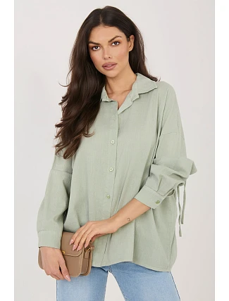 Košile s dlouhým rukávem  model 226475 Italy Moda