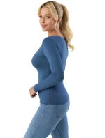 Dámská halenka Manati long denim - BABELL Dámská halenka Manati long denim - BABELL