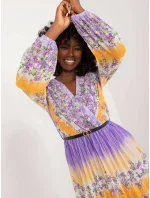 Šaty DHJ SK 10201 1.85 světle fialová Šaty DHJ SK 10201 1.85 světle fialová