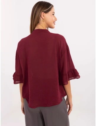 MI košile KS 92224.95 bordó