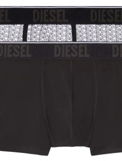 Pánské boxerky 2ks - 00SMKX 0NEAJ E4877 - bílá/černá - Diesel
