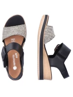 Remonte W RKR646 kožené sandály na platformě Remonte W RKR646 kožené sandály na platformě