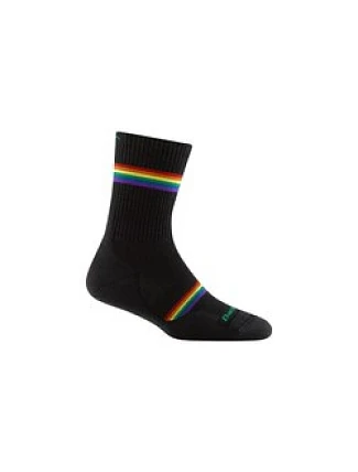 Dámské ponožky Darn Tough Prism Micro Crew Lightweight with Cushion – černé, velikost: M Dámské ponožky Darn Tough Prism Micro Crew Lightweight with Cushion – černé, velikost: M