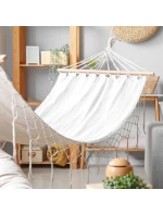 Zahradní houpací síť pro 2 osoby Luxe XXL 250x150 cm modrá 1021201 Zahradní houpací síť pro 2 osoby Luxe XXL 250x150 cm modrá 1021201