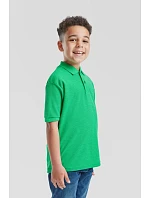 Fruit of the Loom Kids 65/35 Polo Dětské piqué polo 16.3417 vintage heather red Fruit of the Loom Kids 65/35 Polo Dětské piqué polo 16.3417 vintage heather red