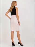Sukně LK SD 506633.11 světle růžová