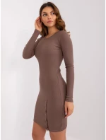 Šaty RV SK 7246.29 hnědá Šaty RV SK 7246.29 hnědá