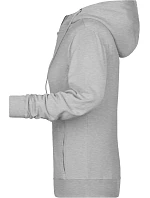 Daiber 8025 Dámská mikina s kapucí 02.8025 grey heather Daiber 8025 Dámská mikina s kapucí 02.8025 grey heather