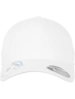Flexfit 110OC 6 panelová kšiltovka z bio bavlny 55.10OC white