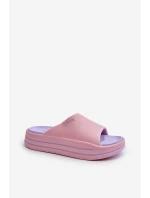 Dámské módní pantofle Big Star LL274A157 Světle růžové