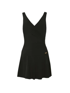 Dámské jednodílné plavky S 1069 V3AC5 Ajaccio 5 černé - Self