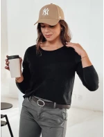 MINIMODA dámská halenka s přívěskem černá FashionStreet RY2678 MINIMODA dámská halenka s přívěskem černá FashionStreet RY2678