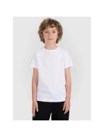 Dětské hladké tričko (SADA 2) 4F 4FJRAW25TTSHU3157-91S