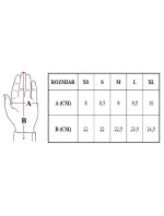 BĚŽECKÉ RUKAVICE XS