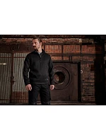 Daiber JN 864 Pánská pracovní fleece bunda 1/2 zip - Strong 02.0864 black/black Daiber JN 864 Pánská pracovní fleece bunda 1/2 zip - Strong 02.0864 black/black