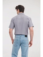 Russell Athletic 933M Košile Oxford s krátkým rukávem 11.933M bright royal