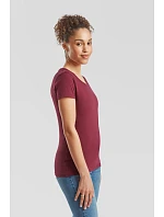 Fruit of the Loom Lady-Fit Iconic 195 T Dámské tričko z těžké bavlny 16.1424 black