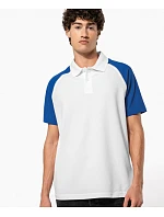 Kariban K 226 Baseballové piqué polo 20.K226 navy/light grey/white Kariban K 226 Baseballové piqué polo 20.K226 navy/light grey/white