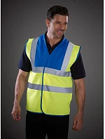 Yoko HVW 100 Hi-Vis bezpečnostní vesta 79.W100 sapphire