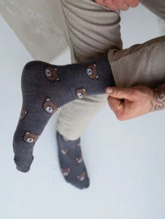 PÁNSKÉ PONOŽKY AVANGARD TEDDY HEAD 0125.033