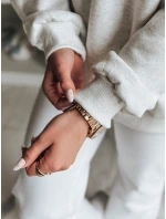 Dámská oversize mikina s jezevčíky JAMNIKOVE šedá FashionStreet BY1499