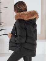 Dámská prošívaná bunda černá FashionStreet TY5126