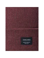 Jack & Jones Jacdna Beanie Noos M 12092815 burgundy pánské