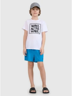 Chlapecké plážové šortky boardshorts 4F 4FJWSS25UBDSM159-33S