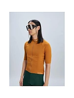 Cyklistické tričko POC M's Thermal Lite Jersey, hnědé