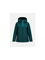 Dámská bunda PEAK PERFORMANCE W Treeline Hipe 2.5L Shell Jacket, zelená barva Dámská bunda PEAK PERFORMANCE W Treeline Hipe 2.5L Shell Jacket, zelená barva