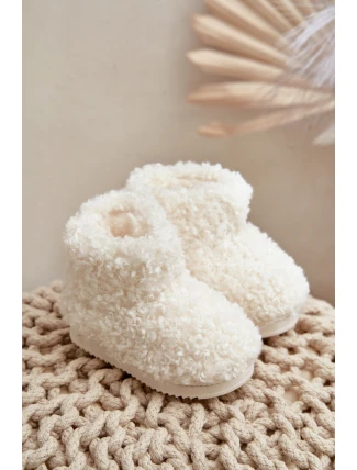 Dětské Sněhule S Kožíškem Typu Beránek Světle Béžové Mevael Dětské Sněhule S Kožíškem Typu Beránek Světle Béžové Mevael