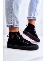 Dámské vysoké tenisky Cross Jeans JJ2R4055C černá Dámské vysoké tenisky Cross Jeans JJ2R4055C černá