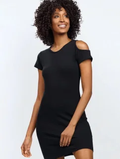 Dámská noční košilka Slip Esi černá - DKaren