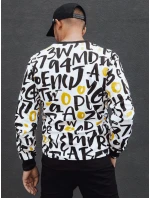 FashionStreet pánská bílá mikina BX5761