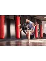 Dvounohá tréninková figurína - MMA, judo, zápas - 165 cm 28 kg DBX-D-1