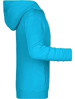 Daiber 8026K Dětská mikina s kapucí 02.826K turquoise Daiber 8026K Dětská mikina s kapucí 02.826K turquoise