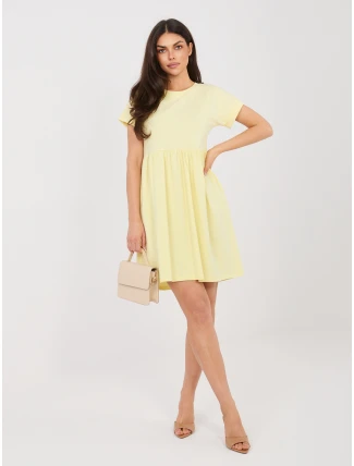 RV šaty SK 5672.03P světle žluté