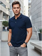 FashionStreet pánská tmavě modrá polokošile PX0553 FashionStreet pánská tmavě modrá polokošile PX0553