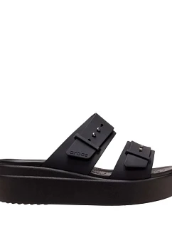 Dámské sandály Crocs Brooklyn Low, černé, 207431 001, velikost 38–39