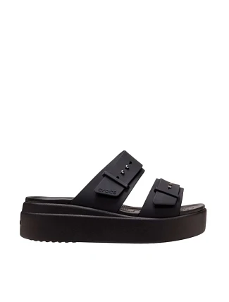 Dámské sandály Crocs Brooklyn Low, černé, 207431 001, velikost 38–39