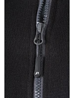 Daiber JN 591 Pánská pletená fleecová bunda 02.0591 black/carbon