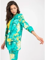 Dámské sako DHJ MA 7684A 1.22X tyrkysové