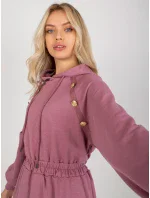 Dámské šaty RV SK 8336 tmavě růžové