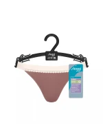 sloggi GO Ribbed R Tanga C2P - BROWN - SLOGGI BROWN - SLOGGI