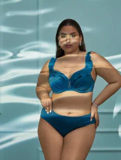 Měkká plavková podprsenka Ava SK 213 Azure