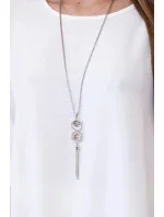 Sada halenky + kalhot s přívěskem ecru Sada halenky + kalhot s přívěskem ecru