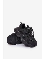 Dětské Tenisky Na Platformě Černé Hanomess